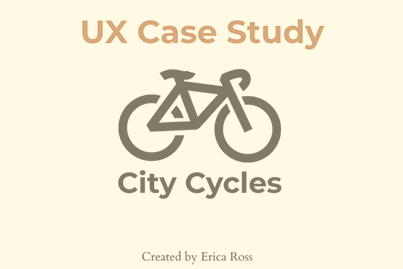 City Cycles UX Case Study