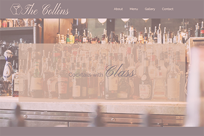 The Collins Website Preview